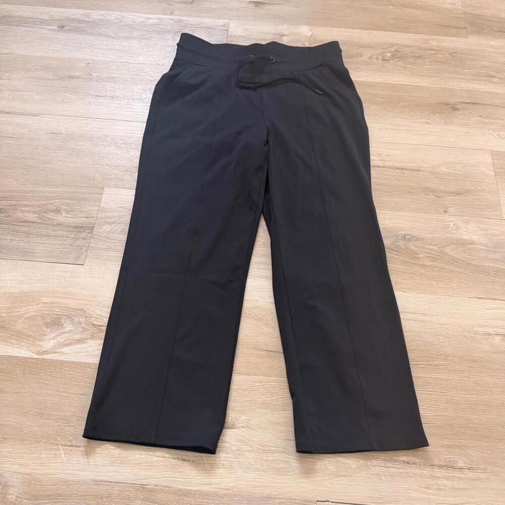 Olsen Women's Size 10 or 12 Mona Straight Pants Drawstring Sportswear Athleisure